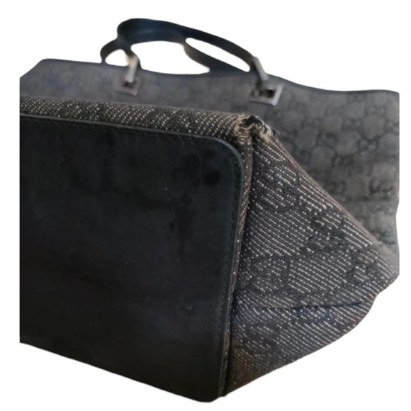 Sold🚩GUCCI • GG Monogram Canvas & Leather Logo Large Shopper Tote RETAIL $2449 - Picture 4 of 10